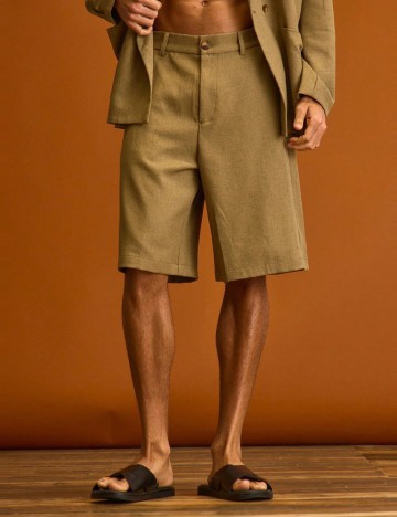 Pantaloni scurți Shein, maro