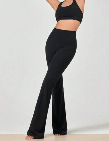 Pantaloni GLOWMODE by Shein, negru