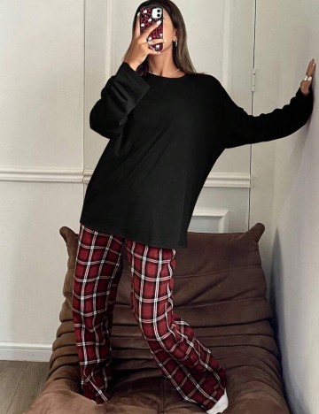 Compleu pijamale Shein, mix culori