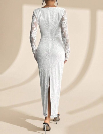 Rochie maxi Shein, alb