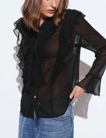 Cămașă Shein, negru