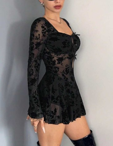 Rochie mini Shein, negru