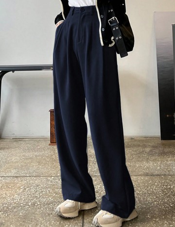 Pantaloni Shein DAZY, negru