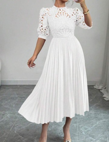 Rochie maxi Shein, alb