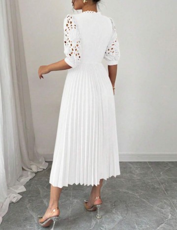 Rochie maxi Shein, alb