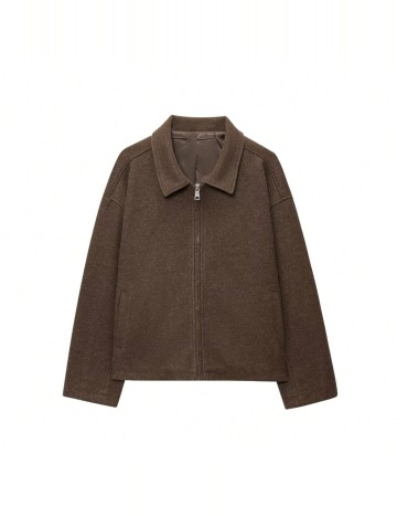 Jachetă Shein, maro