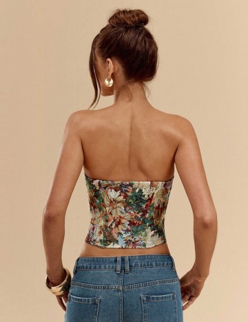 Top Shein, mix culori