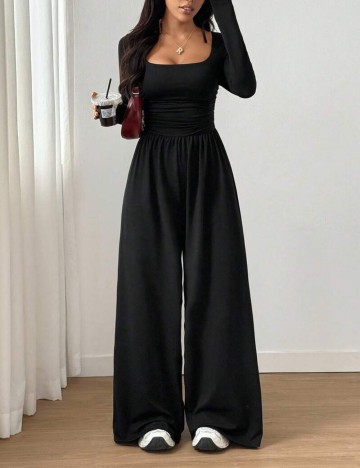 Salopetă lungă Shein, negru