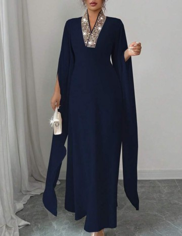 Rochie maxi Shein, albastru