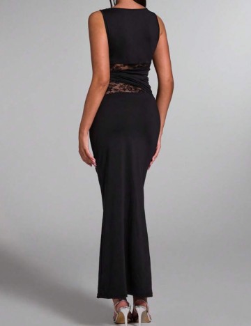 Rochie maxi Shein BAE, negru