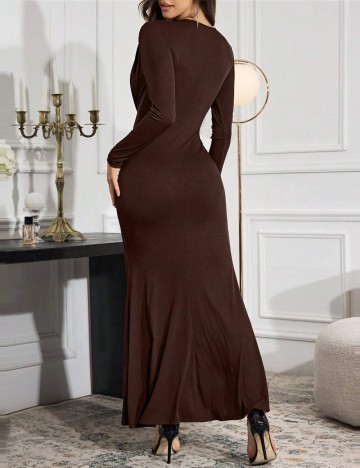 Rochie maxi Shein, maro