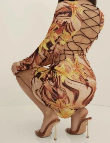 Rochie mini First Distraction, mix culori