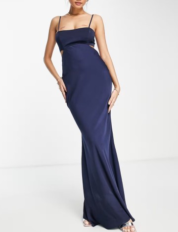 Rochie maxi ASOS, albastru