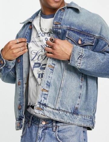 Jachetă De Blugi ASOS, albastru