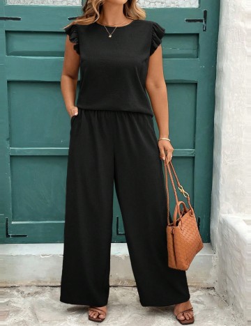 Compleu Shein Curve+, negru