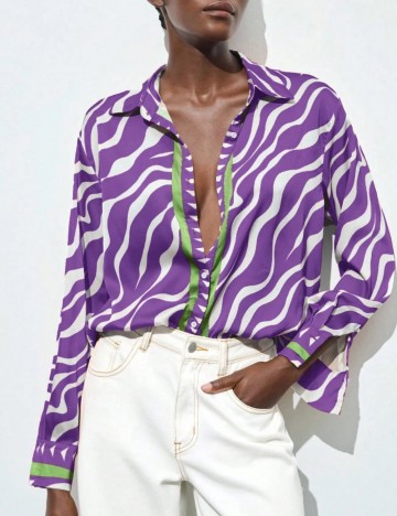 Cămașă Shein, mix culori