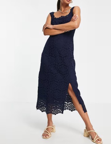 Rochie midi Whistles, albastru