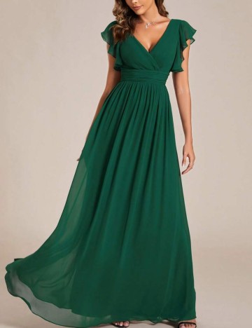 Rochie maxi Shein, verde