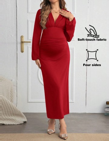 Rochie midi Shein, roșu