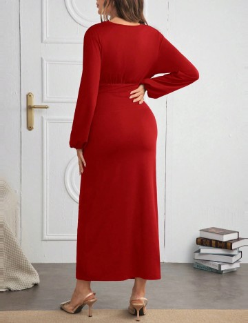 Rochie midi Shein, roșu