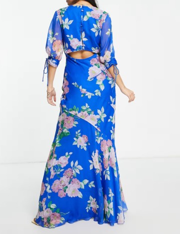 Rochie maxi ASOS, mix culori