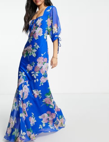 Rochie maxi ASOS, mix culori