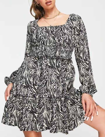 Rochie mini Missguided, mix culori