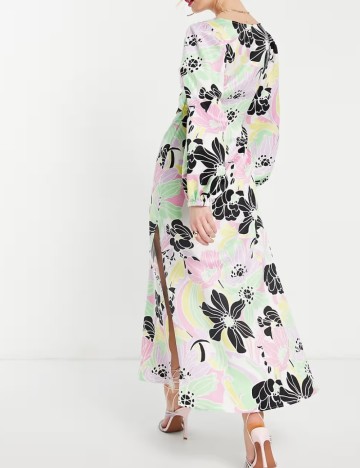 Rochie maxi ASOS, mix culori