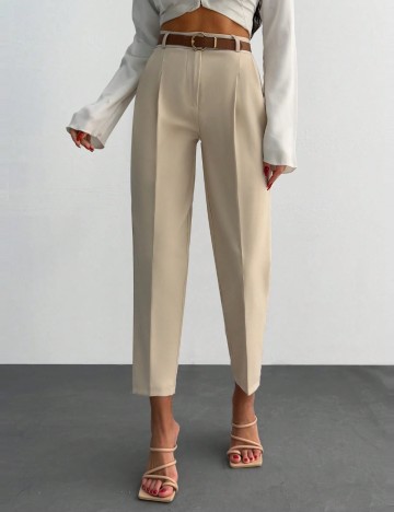 Pantaloni Shein, bej