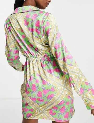 Rochie mini Ei8th Hour, mix culori