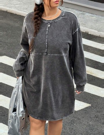 Rochie mini Shein, gri