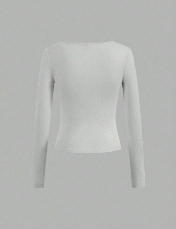 Bluză Shein, gri