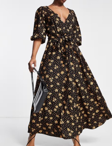 Rochie maxi ASOS, mix culori