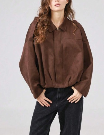 Jachetă Shein, maro