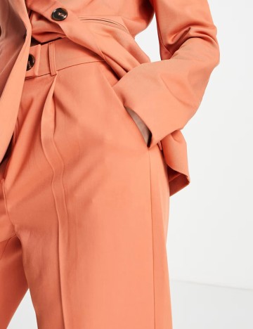 Pantaloni 4th & Reckless, cărămiziu