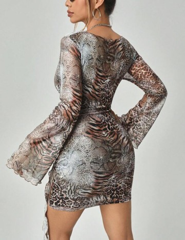 Rochie mini Shein, mix culori