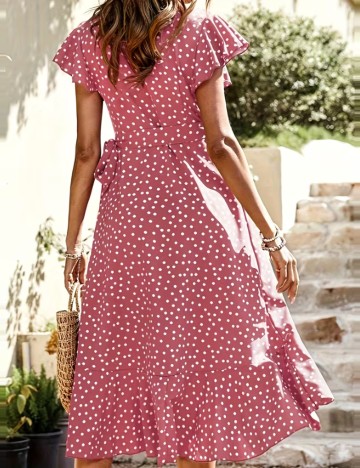 Rochie midi Shein, roz