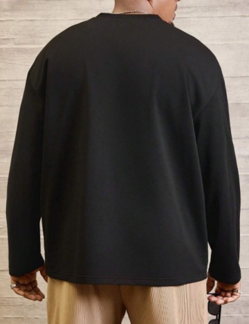 Bluză MANFINITY by Shein, negru