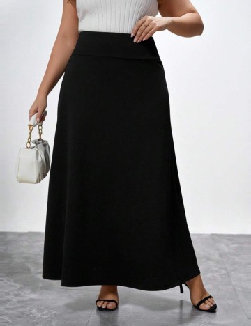 Fustă midi Shein, negru