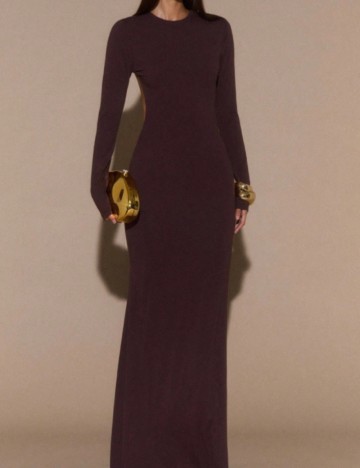 Rochie maxi Shein, maro