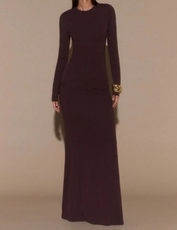 Rochie maxi Shein, maro