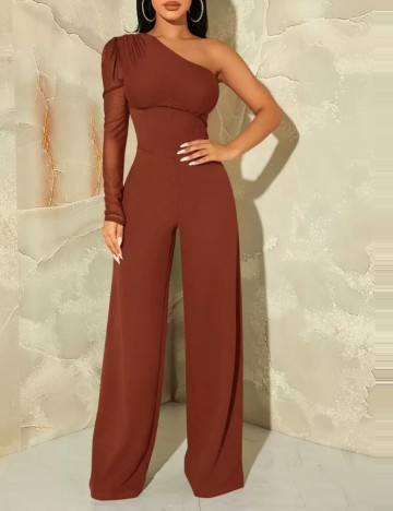 Salopetă Shein, cărămiziu