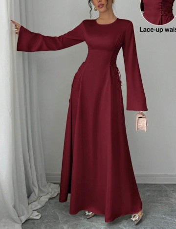 Rochie maxi Shein, vișiniu