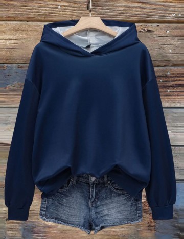 Hanorac Shein, albastru