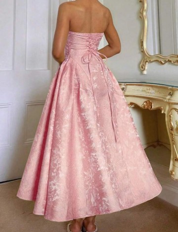 Rochie midi Shein, roz