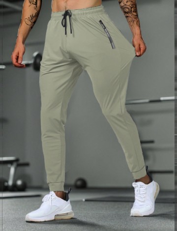 Pantaloni Shein, verde