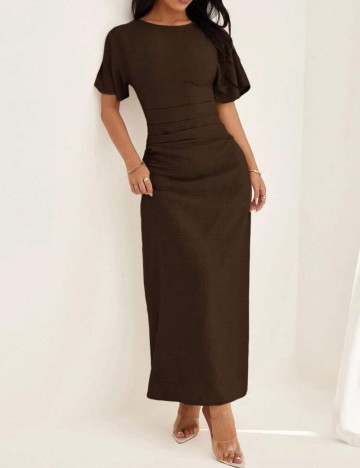 Rochie maxi Shein, maro