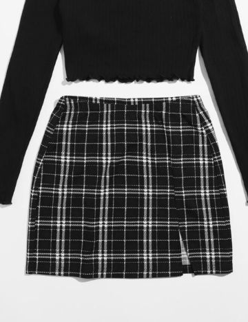 Fustă mini Shein, mix culori