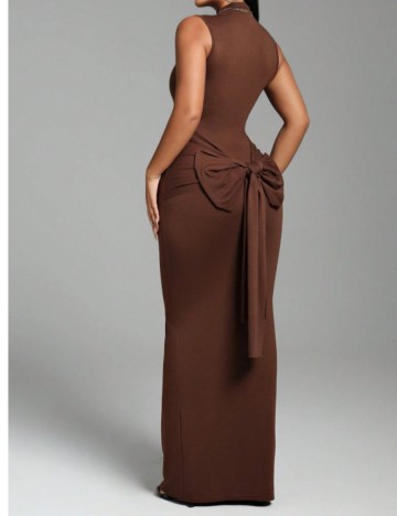 Rochie maxi Shein, maro