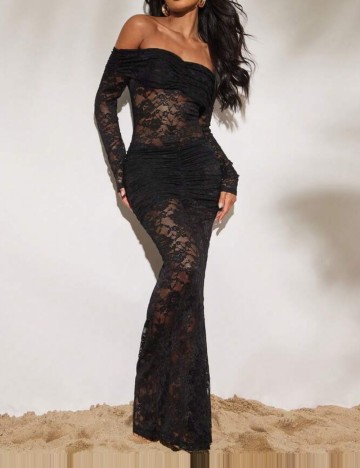 Rochie maxi Shein, negru